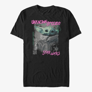 Queens Star Wars: The Mandalorian - Grunge Child Unisex T-Shirt Black