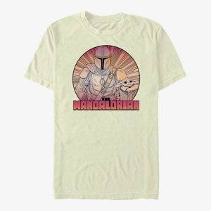 Queens Star Wars: The Mandalorian - Inside the Lines Unisex T-Shirt Natural