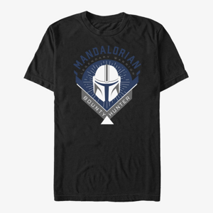 Queens Star Wars: The Mandalorian - Mandalorian Crest Unisex T-Shirt Black