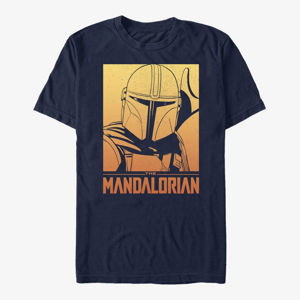 Queens Star Wars: The Mandalorian - Mando Way Unisex T-Shirt Navy Blue