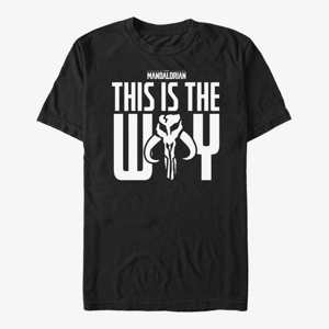 Queens Star Wars: The Mandalorian - Ways Unisex T-Shirt Black