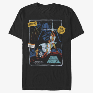 Queens Star Wars - VINT VHS Men's T-Shirt Black
