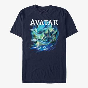 Queens Twentieth Century Fox Avatar 2 - Explore Pandora Unisex T-Shirt Navy Blue