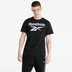 Tričko s krátkym rukávom Reebok Big Logo Tee čierne