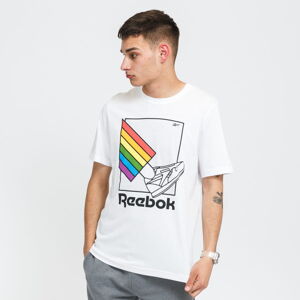 Tričko s krátkym rukávom Reebok Tech Style Pride Graphic Tee biele