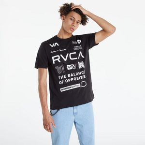 Tričko s krátkym rukávom RVCA All Brands Tee black / red