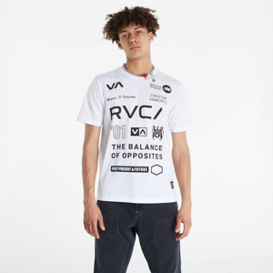 Tričko s krátkym rukávom RVCA All Brands Tee cwhite