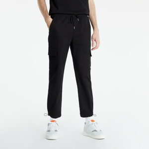 Nohavice Sixth June CURVED STRAIGHT CARGO PANTS čierne