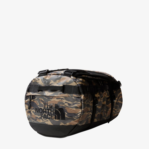 Cestovná taška The North Face Base Camp Duffel -S New Taupe Green Painted Camo Print/ TNF Black