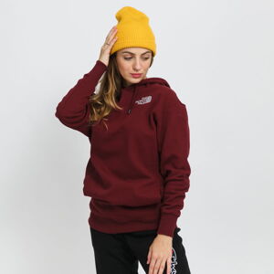 Dámska mikina The North Face W Oversized Hoodie bordeaux
