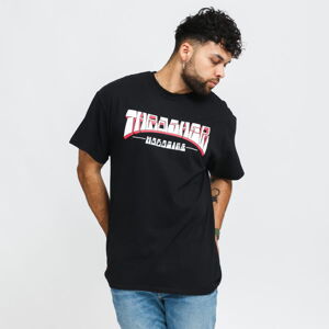 Tričko s krátkym rukávom Thrasher Firme Logo Tee čierne