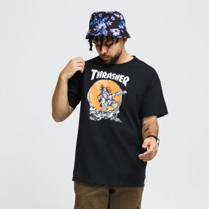 Tričko s krátkym rukávom Thrasher Skate Outlaw Tee By Pushead Black