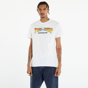 Tričko s krátkym rukávom Thrasher x AWS Spectrum T-shirt White