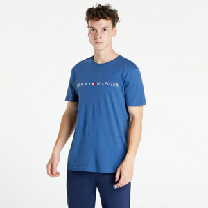Tričko s krátkym rukávom Tommy Hilfiger SS Tee Logo modrý