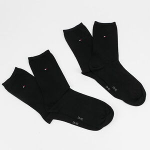 Ponožky Tommy Hilfiger Women Sock Casual 2Pack čierne