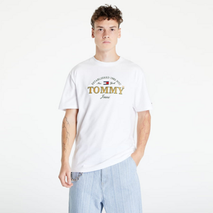 Tričko s krátkym rukávom TOMMY JEANS Clasic Modern Prep T-Shirt White