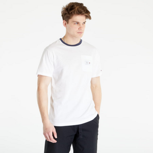 Tričko s krátkym rukávom TOMMY JEANS Classic Label Ringe T-Shirt optic white