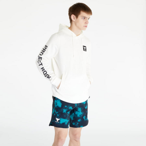 Mikina Under Armour Project Rock Terry Hoodie Ivory/ Black