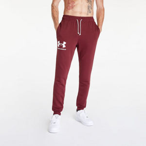 Nohavice Under Armour Rival Terry Jogger Chestnut Red/ Onyx White
