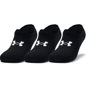 Ponožky Under Armour UA Essential UltraLowTab 3pk-BLK čierne