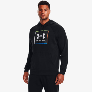 Mikina Under Armour UA Rival Flc Graphic Hoodie-BLK Black