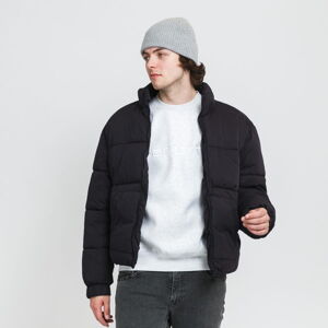 Pánska zimná bunda Urban Classics Cropped Puffer Jacket čierna