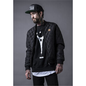 Urban Classics Diamond Quilt Nylon Jacket black - XXL
