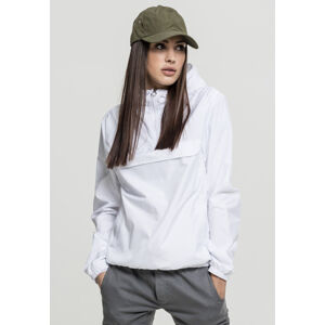 Urban Classics Ladies Basic Pull Over Jacket white - XL