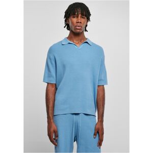 Urban Classics Ribbed Oversized Shirt horizonblue - L