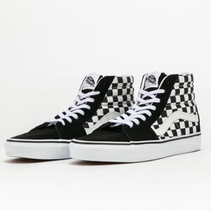 Obuv Vans SK8 - Hi (checkerboard) black / true white