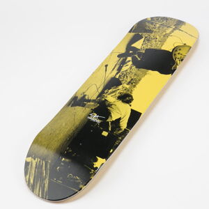 Skateboard Wasted Paris Board Sick Wasted X Charles Peteron žltý