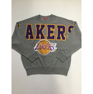 WMNS Sweatshirt Mitchell & Ness Los Angeles Lakers Women's Logo Fleece grey heather - L